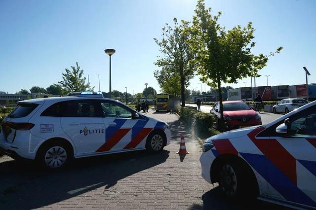 Fatbike en scooter botsen op Voltastraat in Hoogeveen