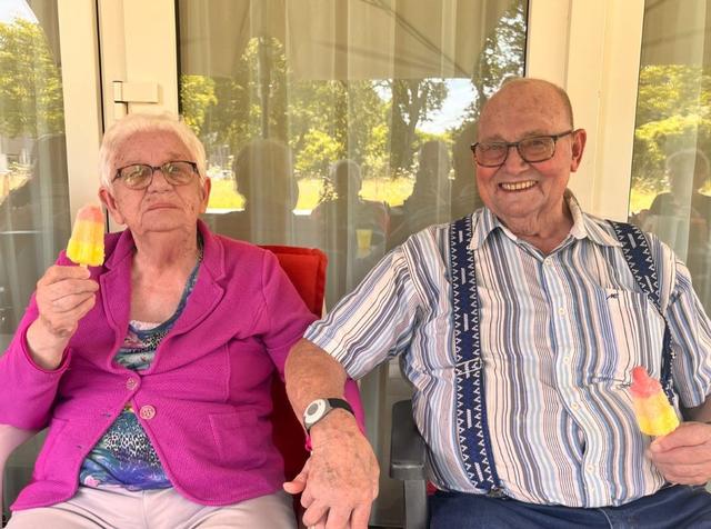 Rieks (83) en Janna (81) Dekker uit Elim vieren 60ste huwelijksdag