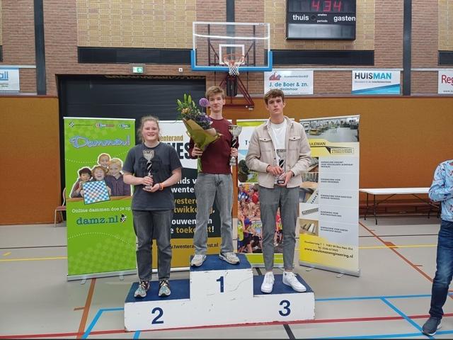 Sytze Spijker is kampioen bij de junioren.