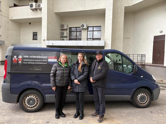 Klaas Koops (67) uit Hollandscheveld in Kiev tijdens nachtelijke beschietingen. ‘Ik probeer te begri