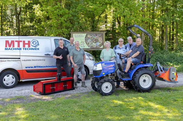 Belevingsbos Noordscheschut heeft een nieuwe trekker: ‘Hiermee kunnen we weer jaren vooruit’