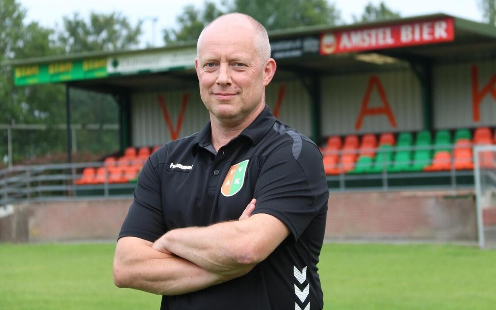 Rolf Drent debuteert als hoofdtrainer bij VVAK: ‘Stiekem had ik wel gehoopt deze stap eens te maken’