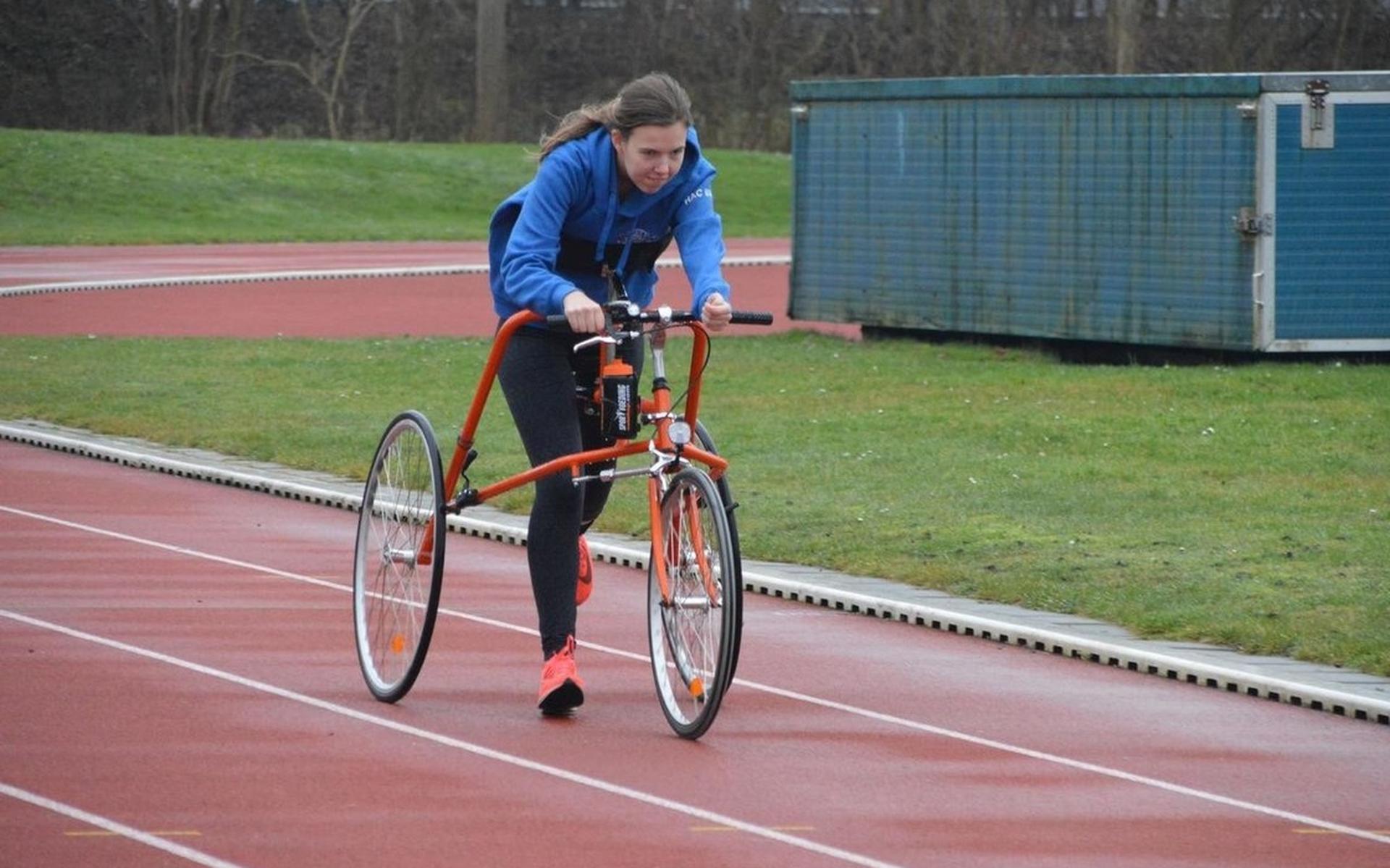 Juliëtte van Brouwershaven promoot RaceRunner voor regio Meppel en Hoogeveen