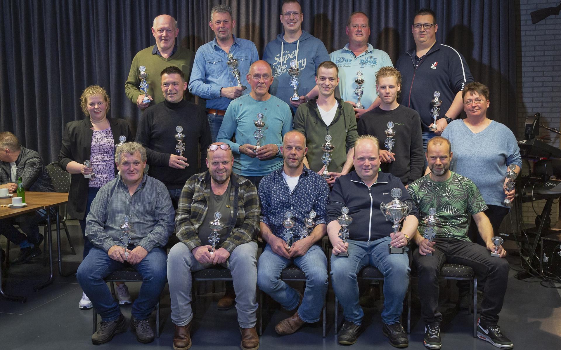 Kampioenen Schietvereniging Nieuw Moscou.