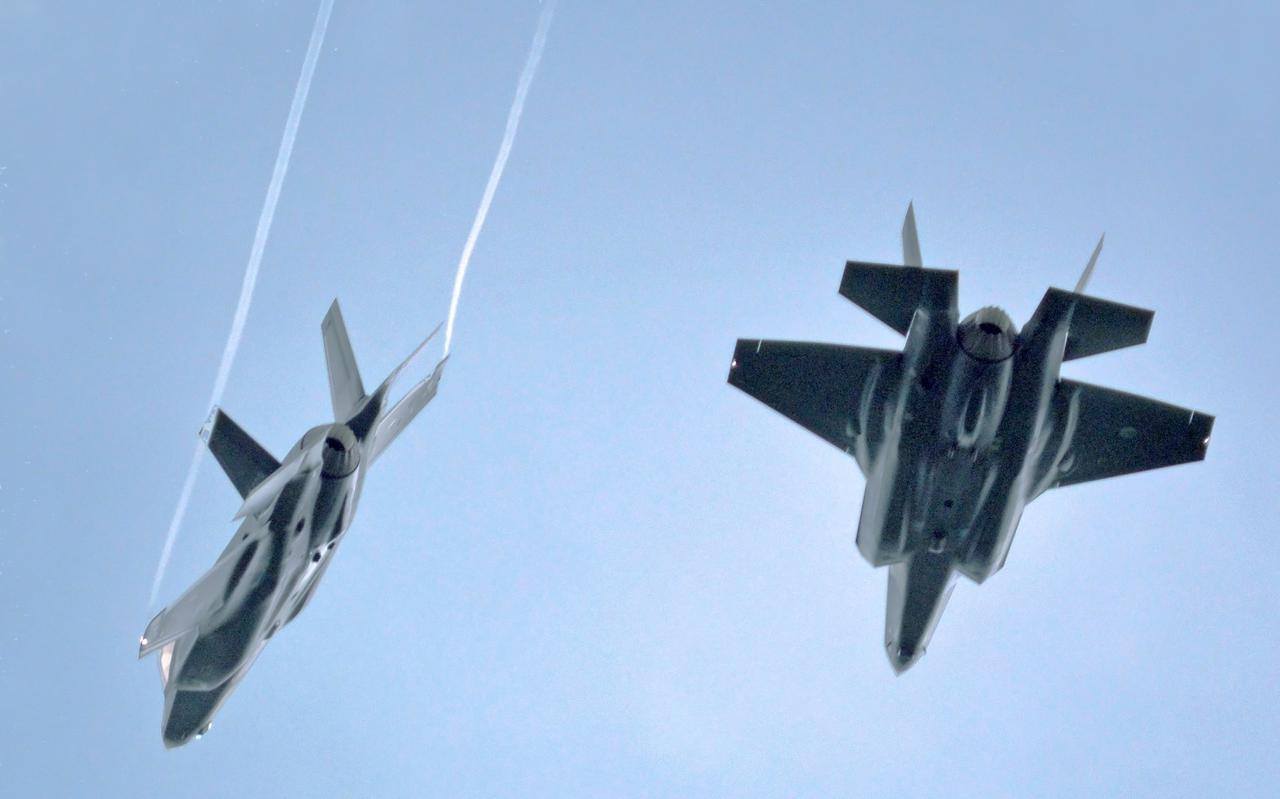De F-35's werden tot voor kort vooral gezien als irritante lawaaibakken. Poetin heeft ervoor gezorgd dat ze nu bekend staan als verdedigers van onze vrijheid.