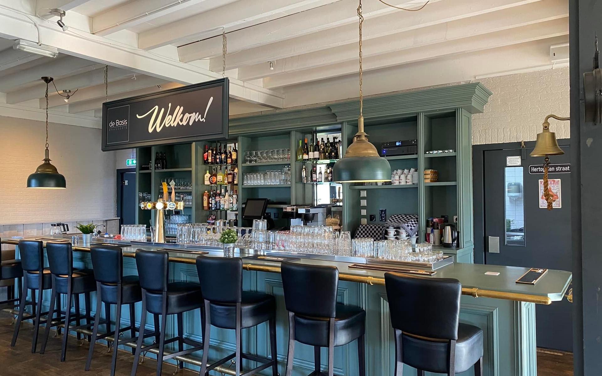 De nieuwe brasserie.
