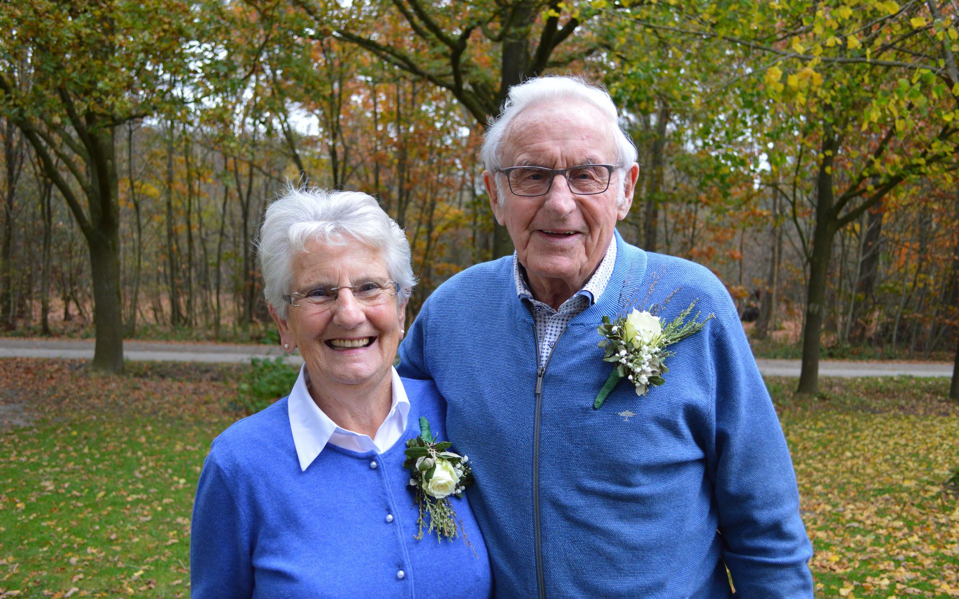 Echtpaar van der Weide - Profijt is 60 jaar getrouwd.