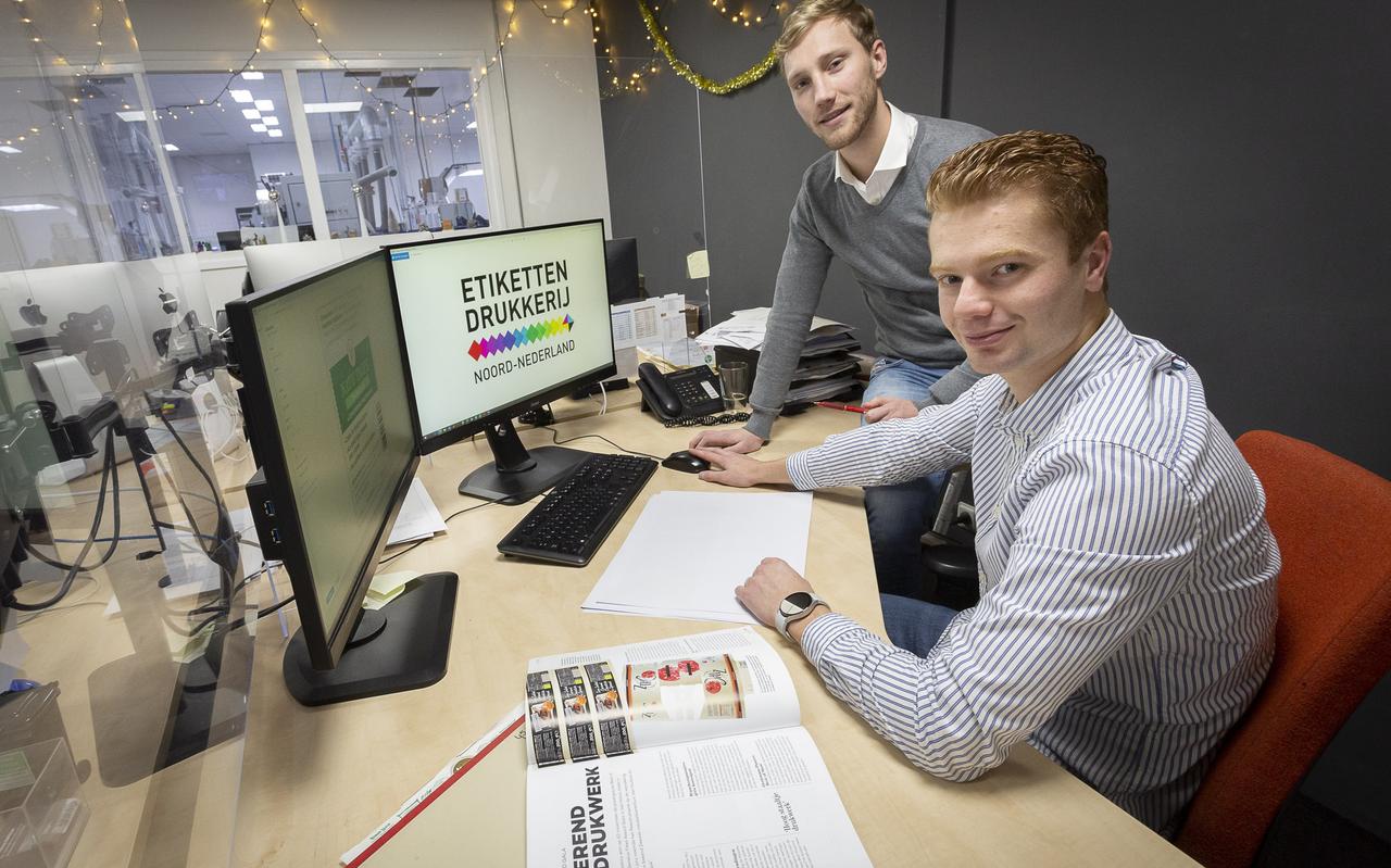 Ruben Zanting (links) en Joris Bouwman. Ruben Zanting (links) en Joris Bouwman.