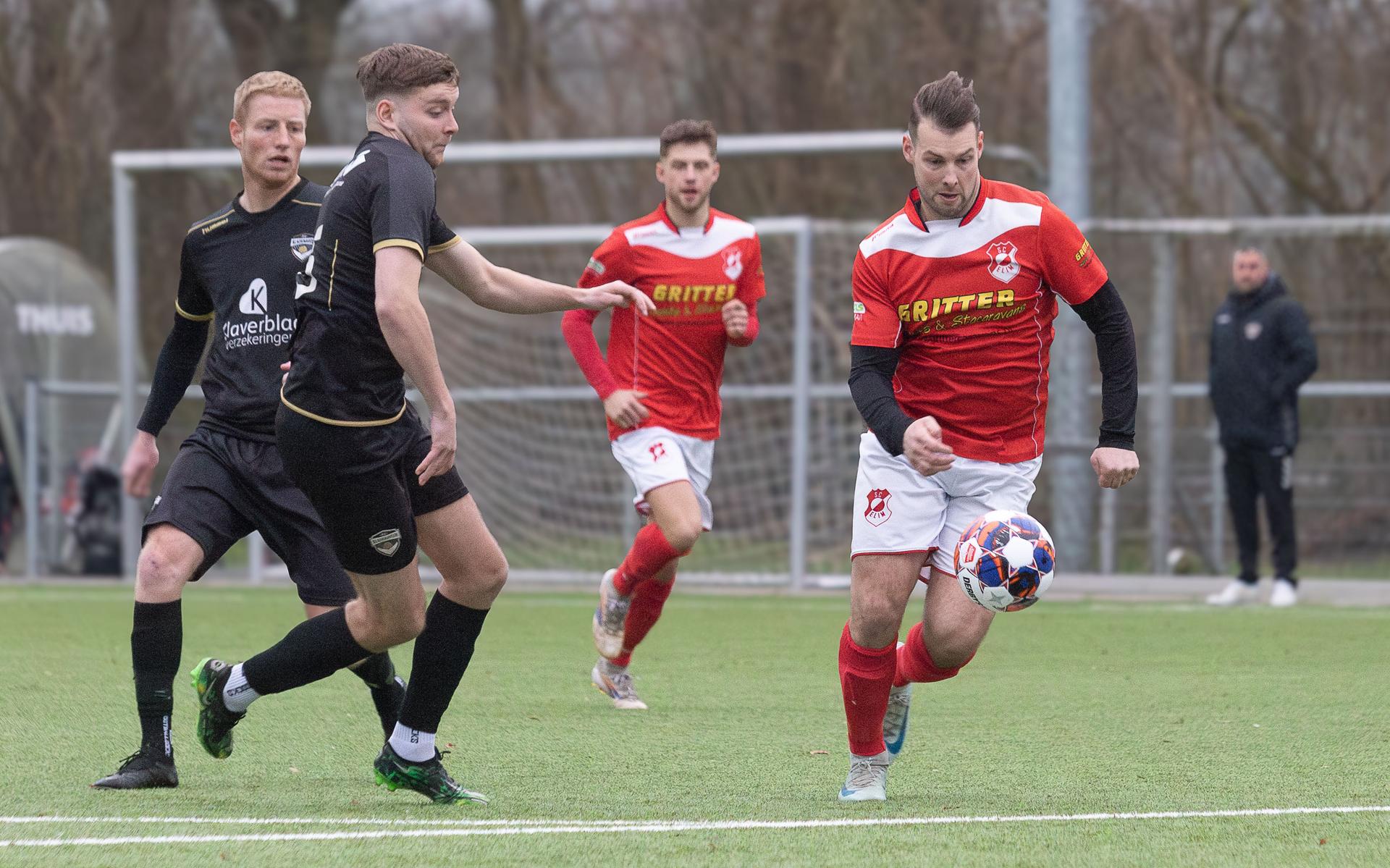 Elim pakt punt in de slotfase tegen FC Klazienaveen waar het op een verlies leek uit te lopen