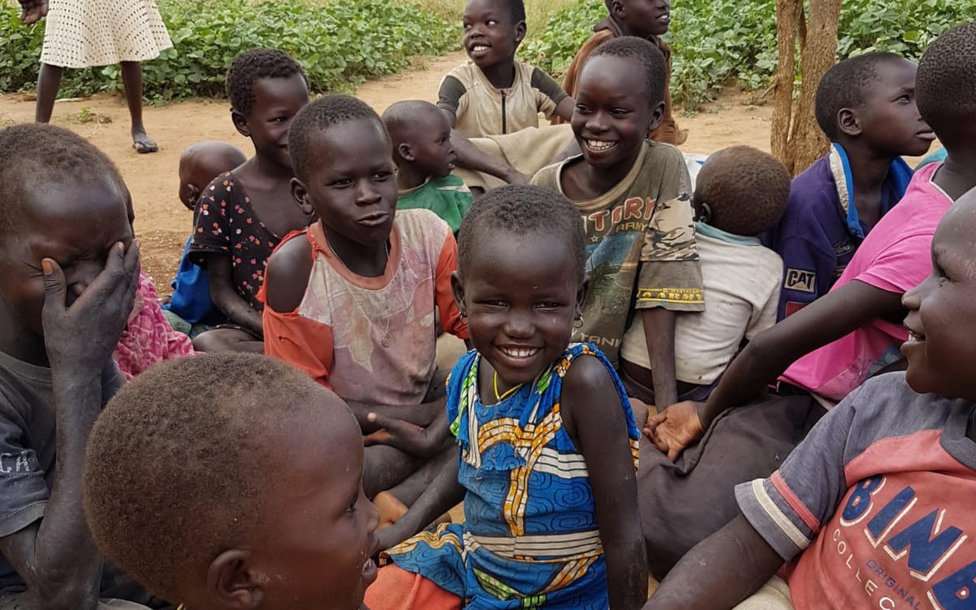 Kinderen in Oeganda.