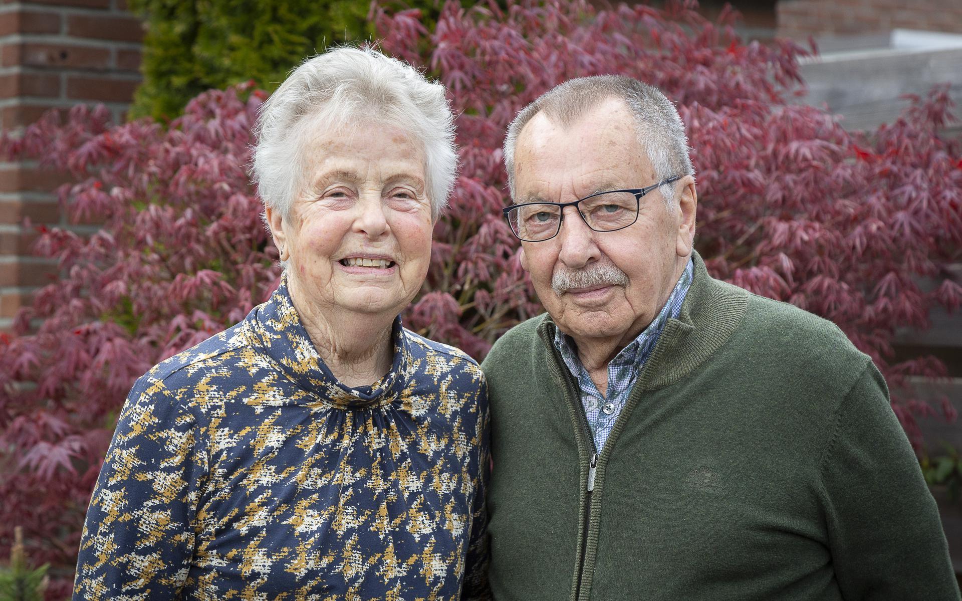 Echtpaar Keuning-Stel is 60 jaar getrouwd.