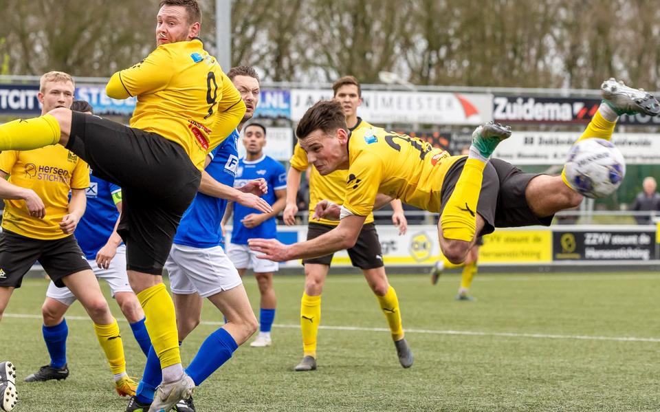 Hoogeveen zaterdag verstoort feestje ZZVV, ploeg slaat in tweede helft toe