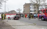 Vier auto's waren betrokken bij een ernstig ongeval op de Boekweitlaan. 