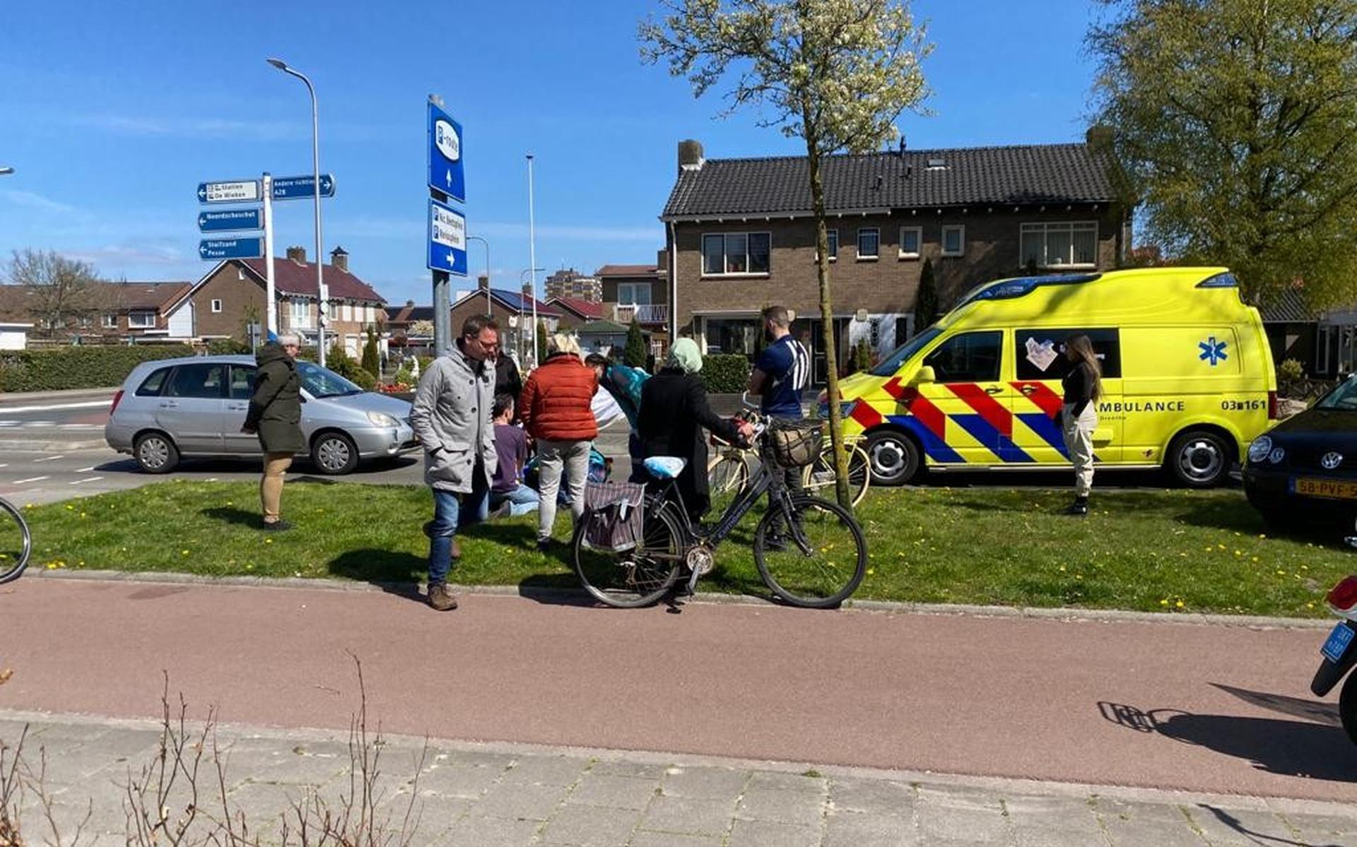 Jonge fietser raakt gewond bij aanrijding in Hoogeveen.