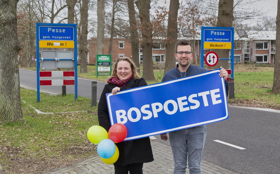 Pesse wordt zaterdag omgedoopt tot Bospoeste.