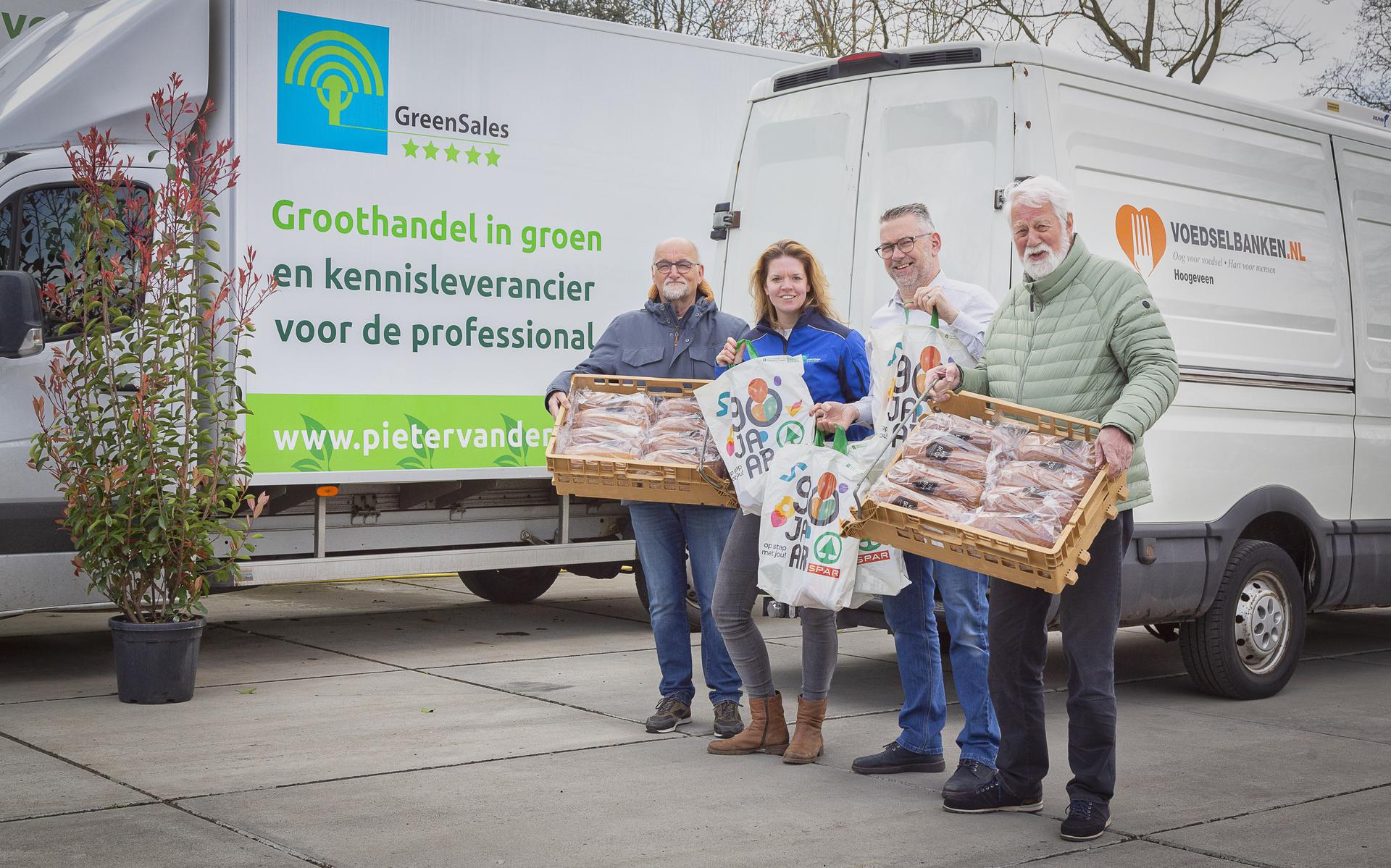 Cheque Green Sales voor Voedselbank Hoogeveen.