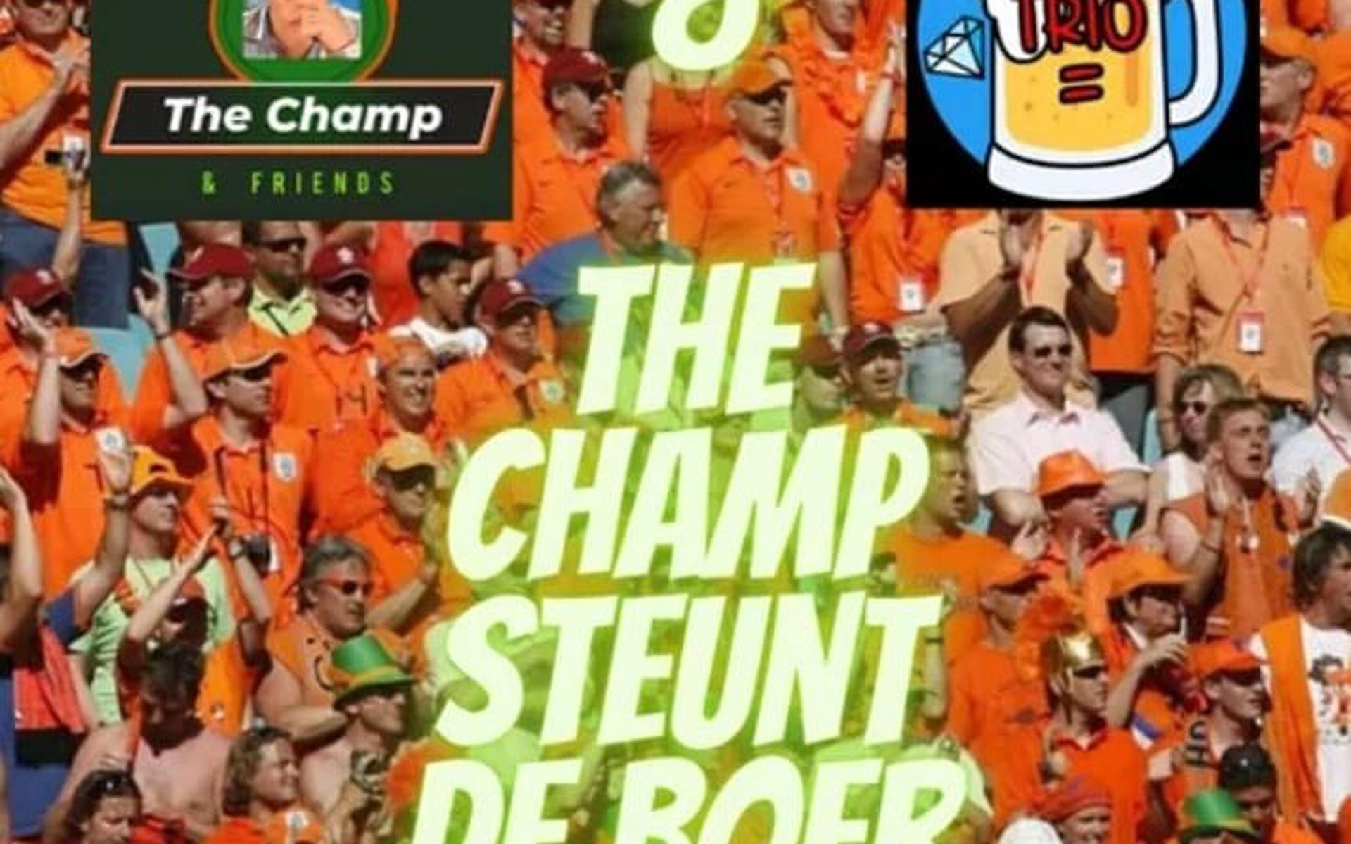 The Champ steunt De Boer!