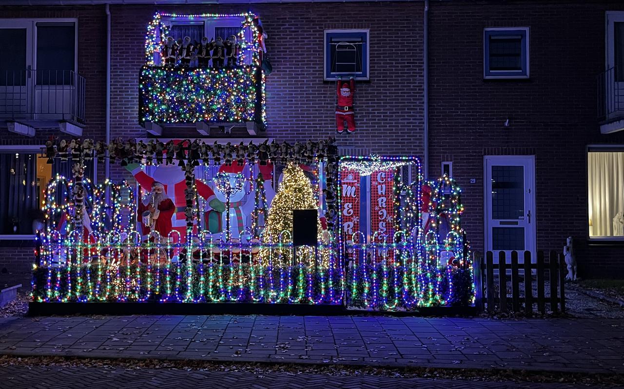 Kerstverlichting in de gemeente Hoogeveen. Staan de lampjes bij jou ook aan?