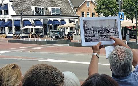 De historische wandelingen gaan door het centrum van Hoogeveen.