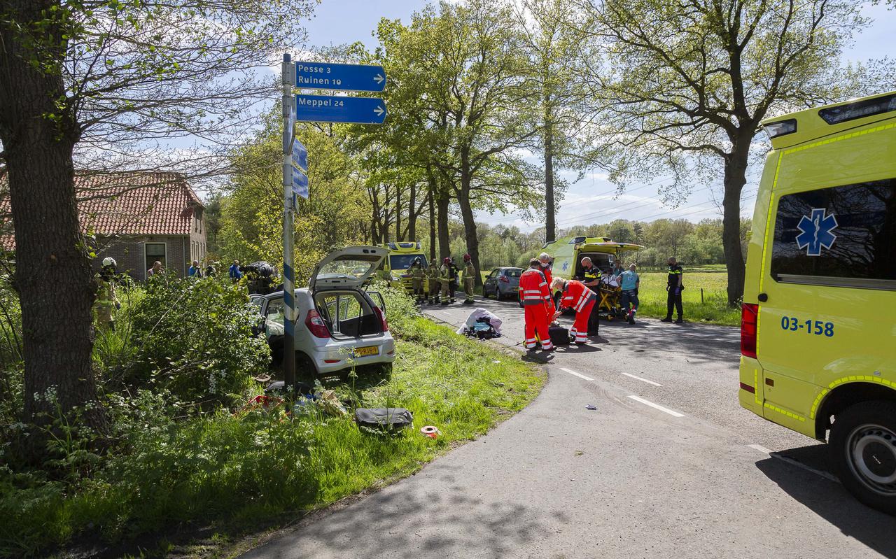 Onlangs nog, op 12 mei, vond weer een ernstig ongeval plaats op de Wijsterseweg. 