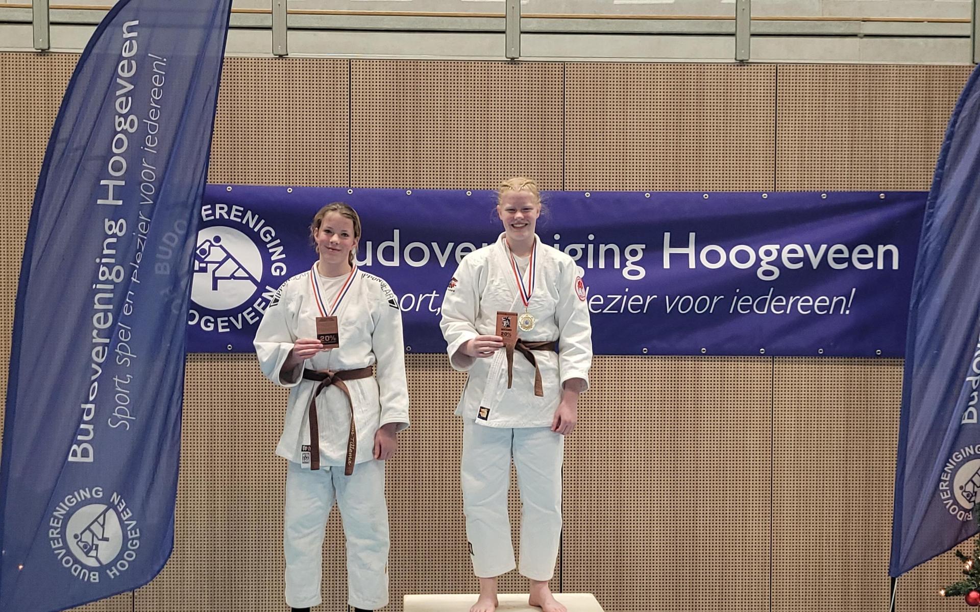 Renske Eijsink op het hoogste podium.
