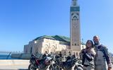 Maarten en Jessica in Casablanca.