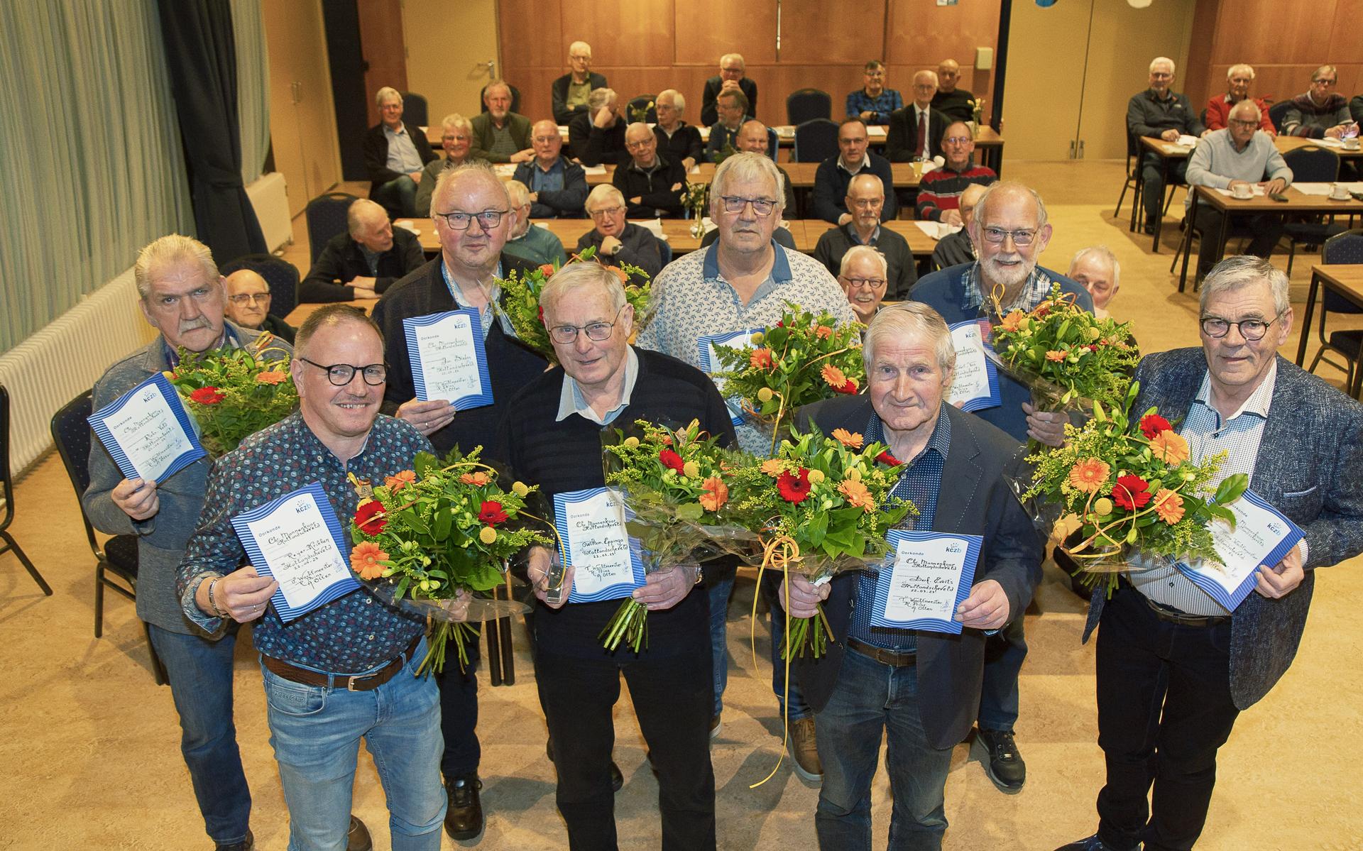 Jubilarissen bij het CMH.