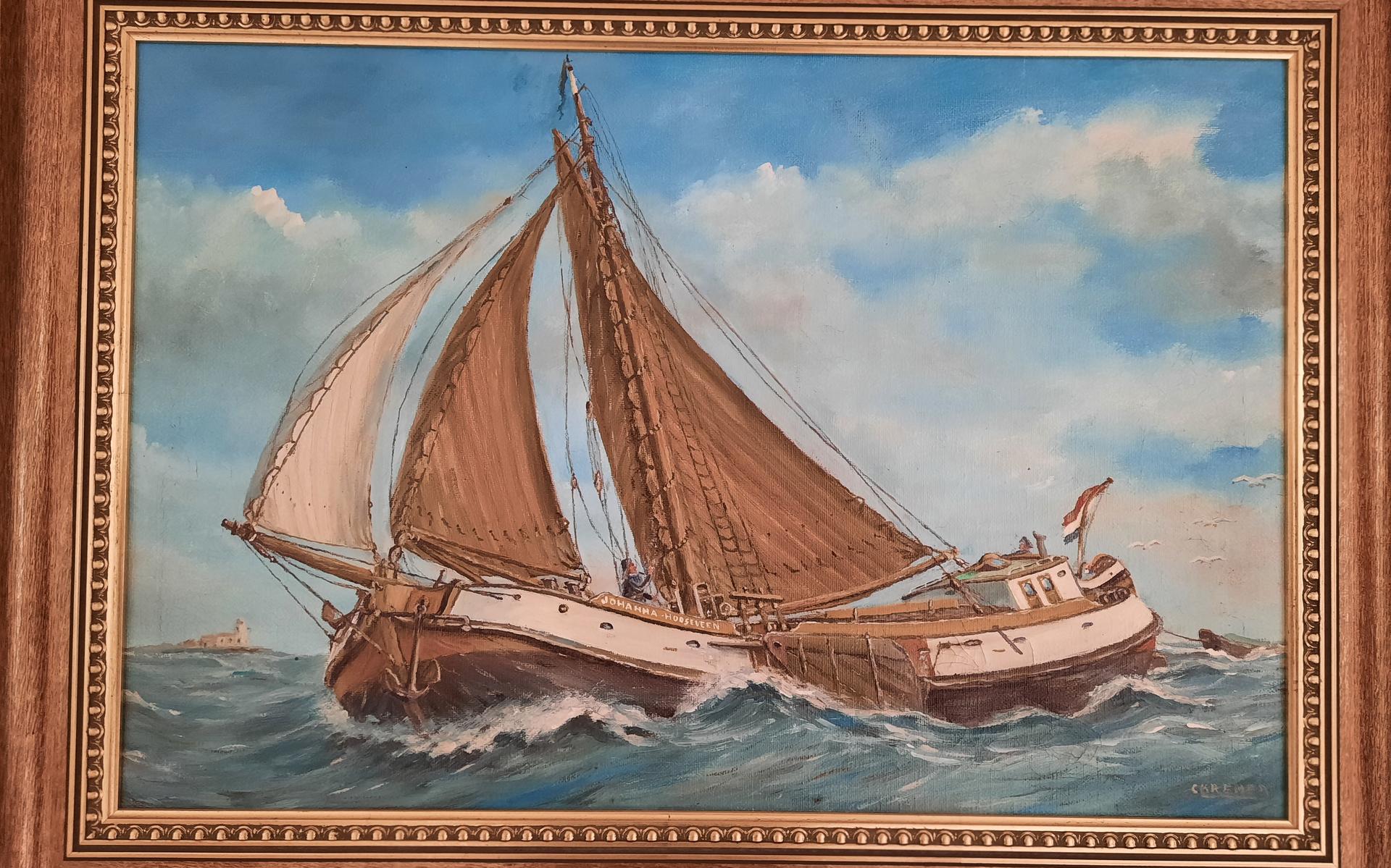 De tjalk Johanna van de familie Winkel.