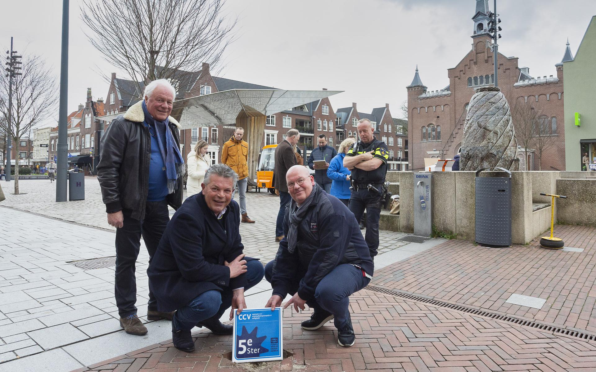 Binnenstad Hoogeveen onderscheiden met een CCV-ster.