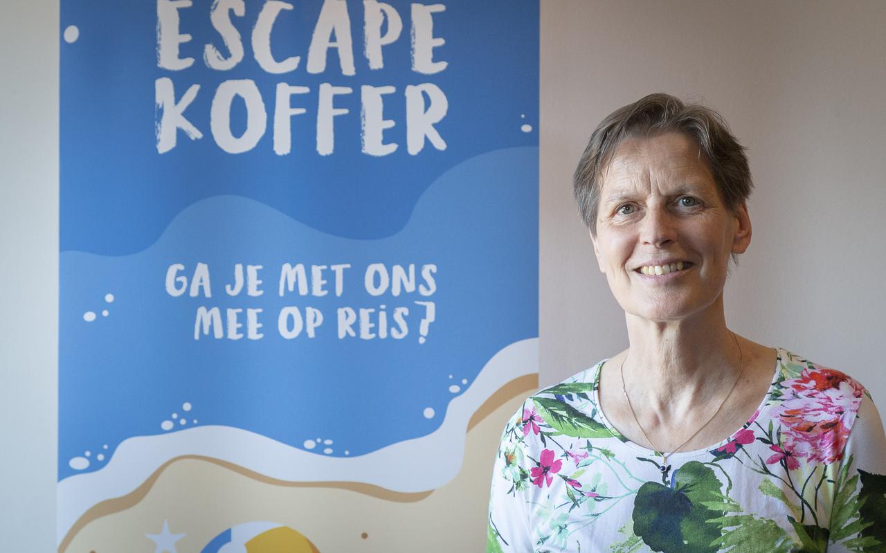 Annet Hofstra taalpuntcoördinator in Dorpshuis De Wijk.