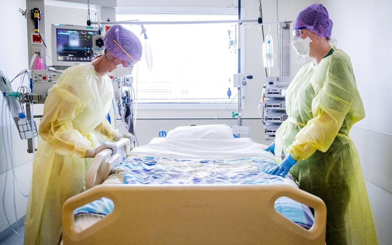 Aantal coronapatiënten in ziekenhuizen blijft dalen Aantal coronapatiënten in ziekenhuizen blijft dalen