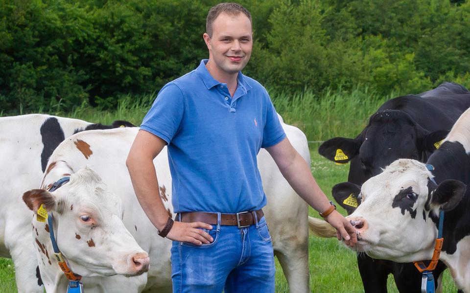 Tom ten Kate is blij dat Drentse boeren zelf de regie houden op hun bedrijf.
