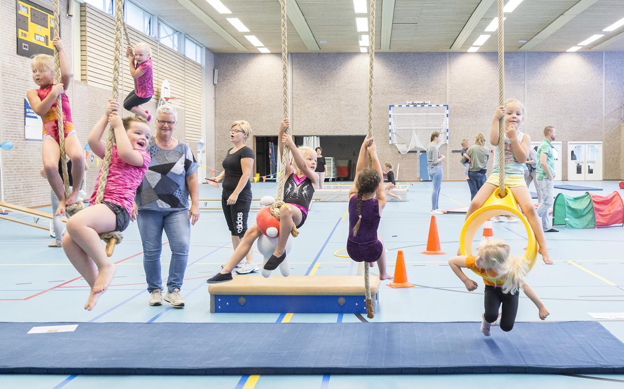 Nijntje Beweegfeest van gymnastiekvereniging Eugenia in De Marke.