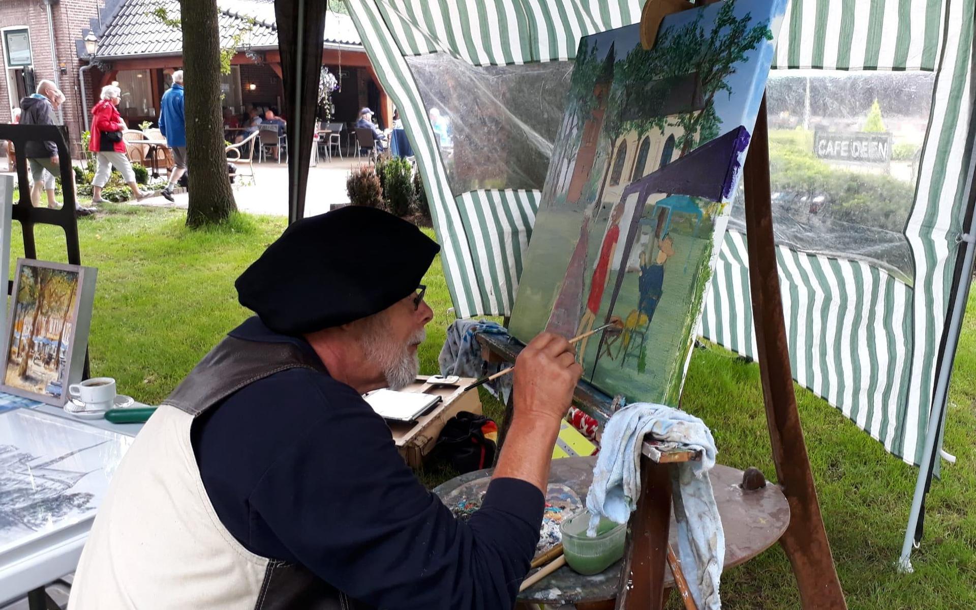 Toekomst schildersfestival Montmartre in Oosterhesselen is onzeker. 'Het draait twee dagen lang gelu